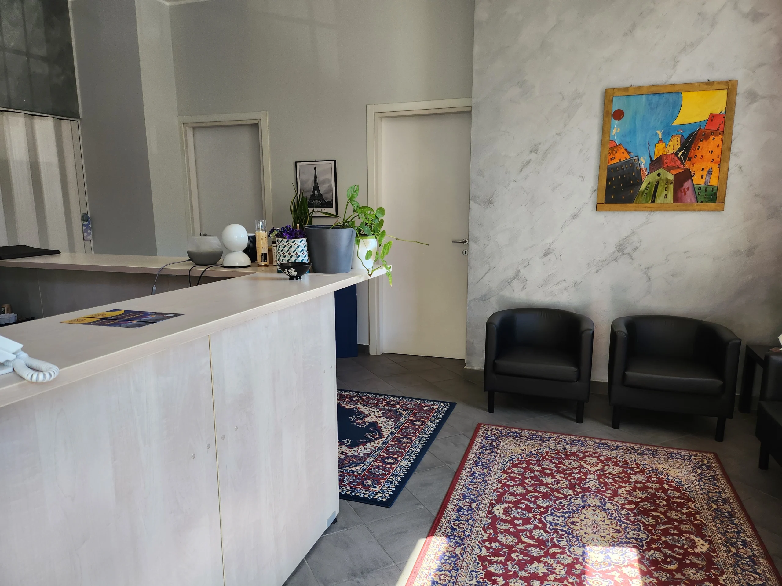 Sala d'attesa del Centro Psicologia Bollate