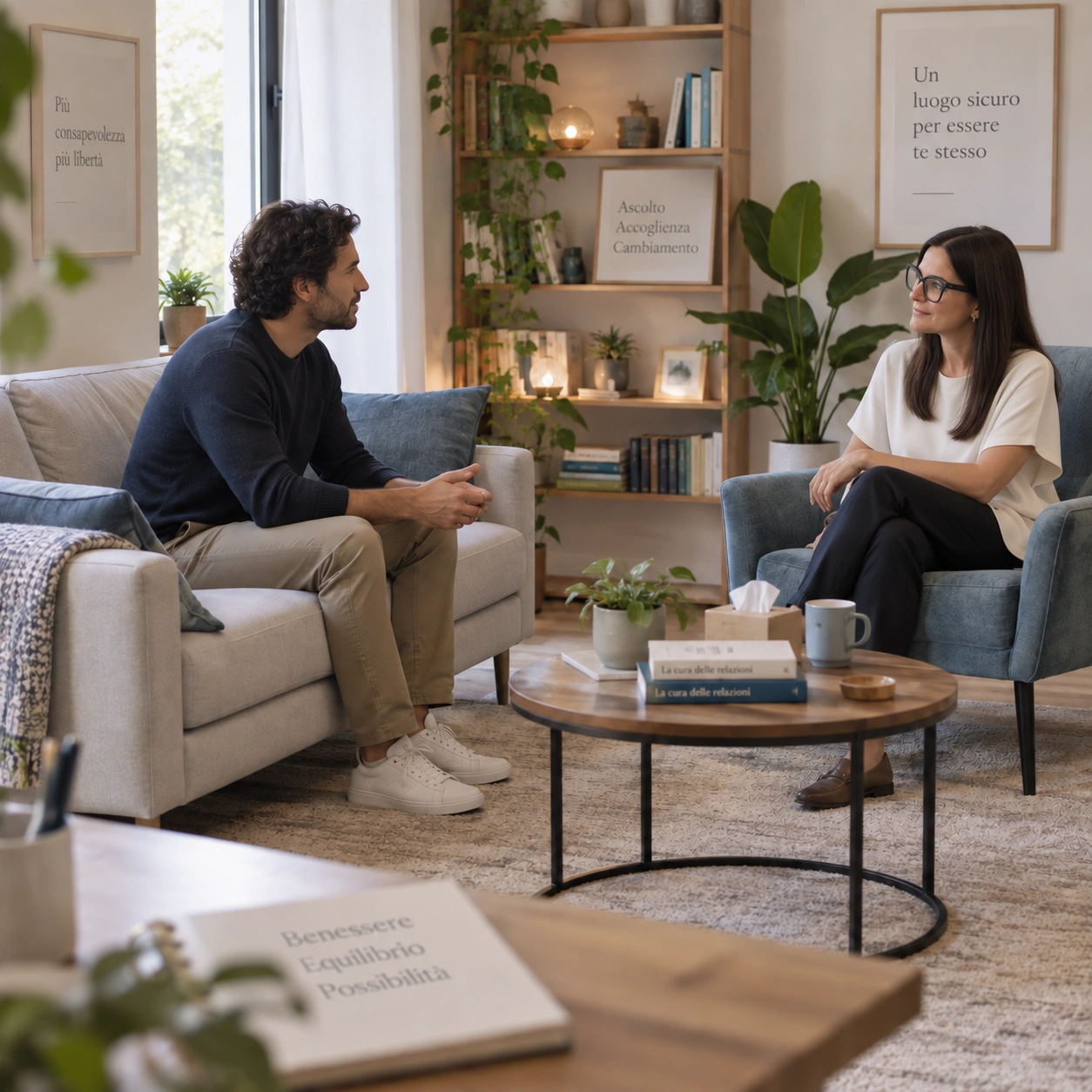 Colloquio di consulenza e sostegno psicologico
